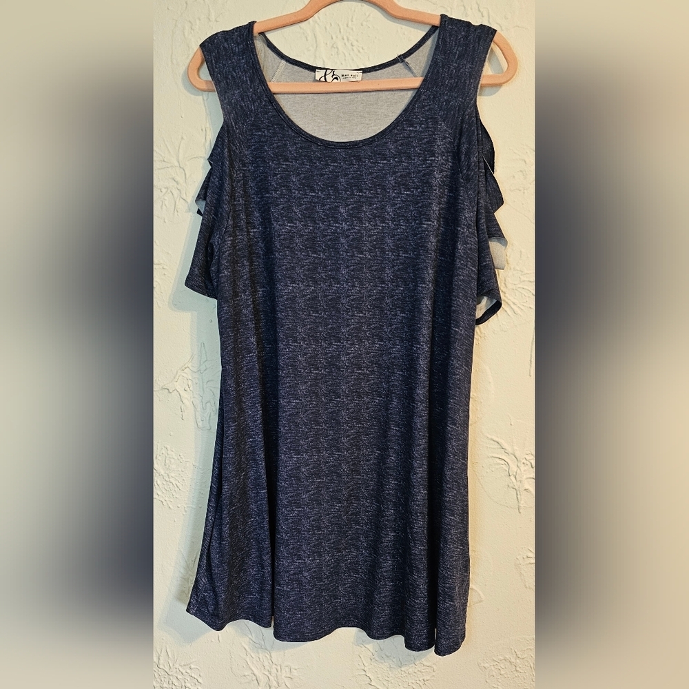 mai soli 1X Women's Top Cut Short Sleeves Shirt